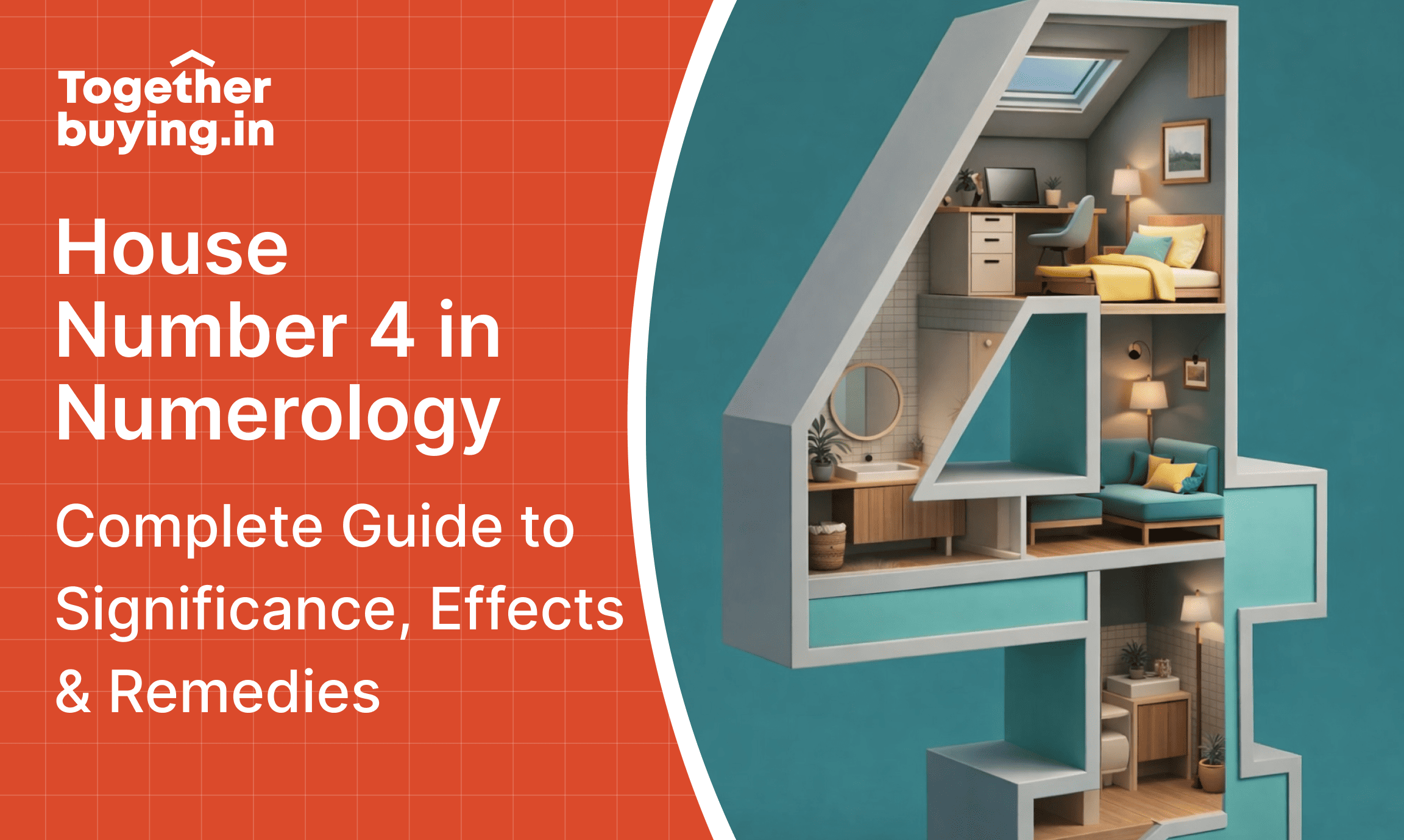 House Number 4 in Numerology: Complete Guide to Significance, Effects & Remedies