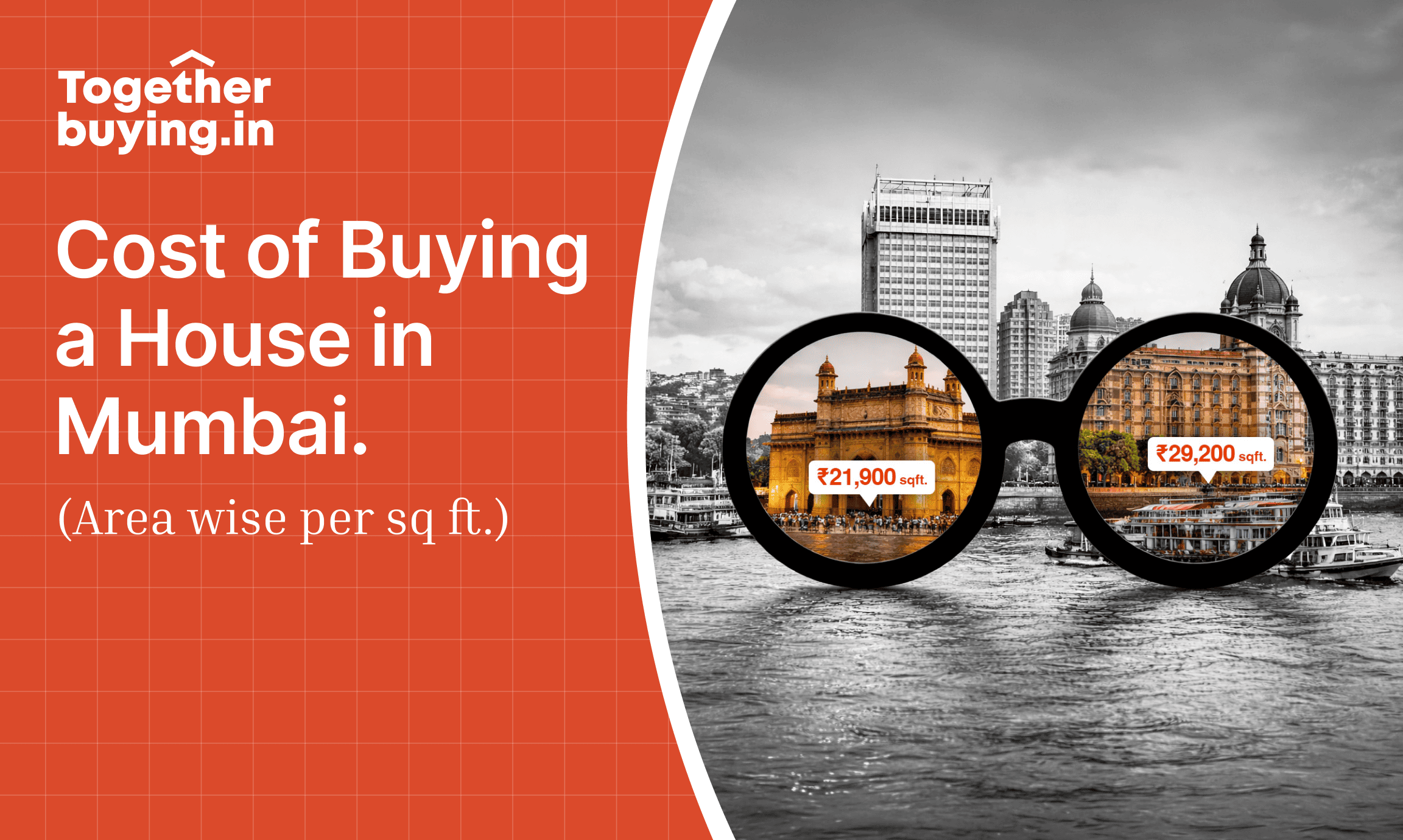 Cost of Buying a House in Mumbai – Area wise per sq ft