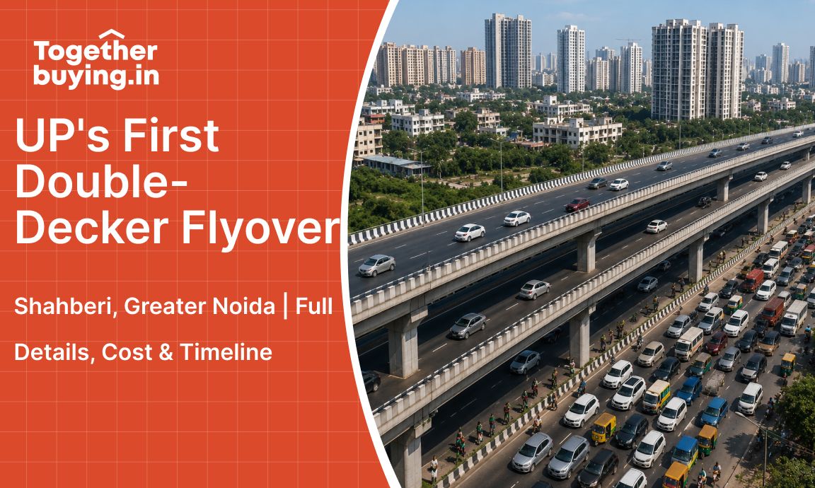 UP's First Double-Decker Flyover: Shahberi, Greater Noida | Full Details, Cost & Timeline