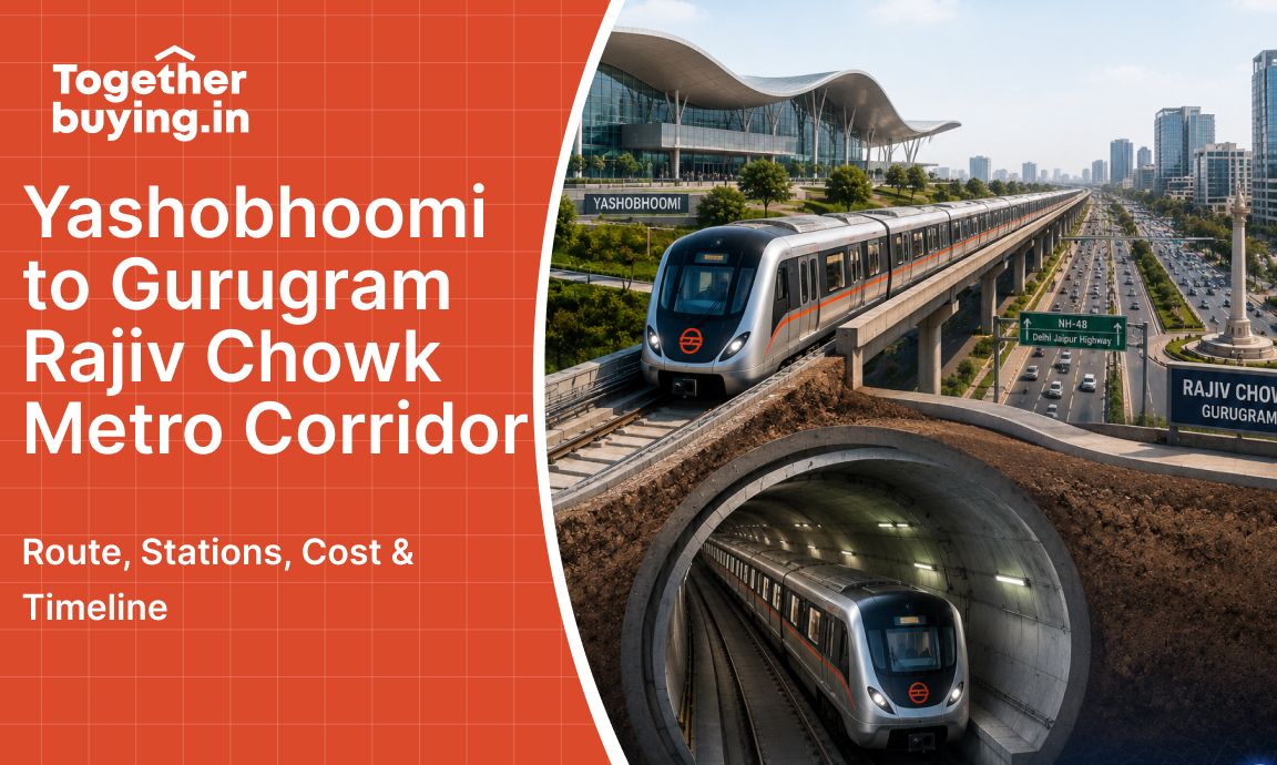 Yashobhoomi to Gurugram Rajiv Chowk Metro Corridor: Route, Stations, Cost & Timeline 
