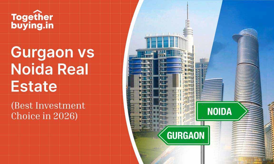 Gurgaon vs Noida Real Estate: Best Real Estate Investment choice in 2026