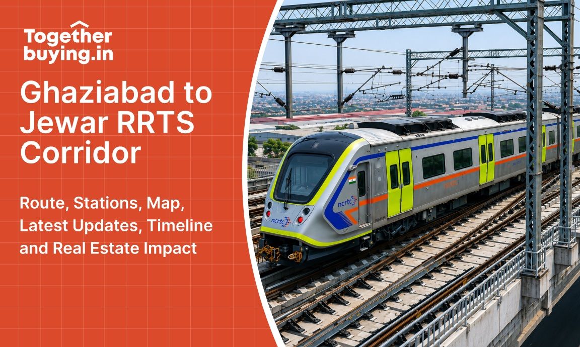 Ghaziabad to Jewar RRTS Corridor: Route, Stations, Map, Latest Updates, Timeline and Real Estate Impact