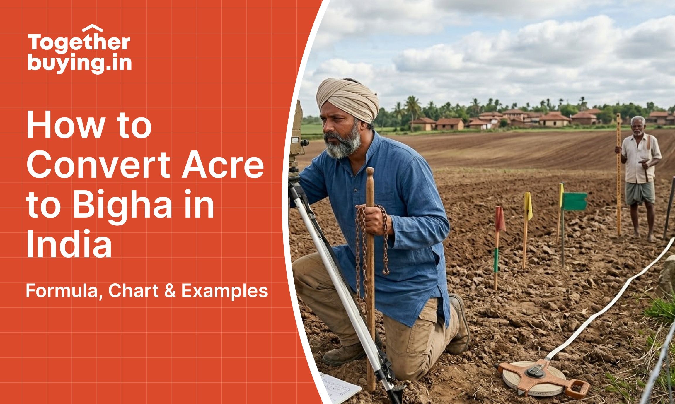 Acre to Bigha Conversion India