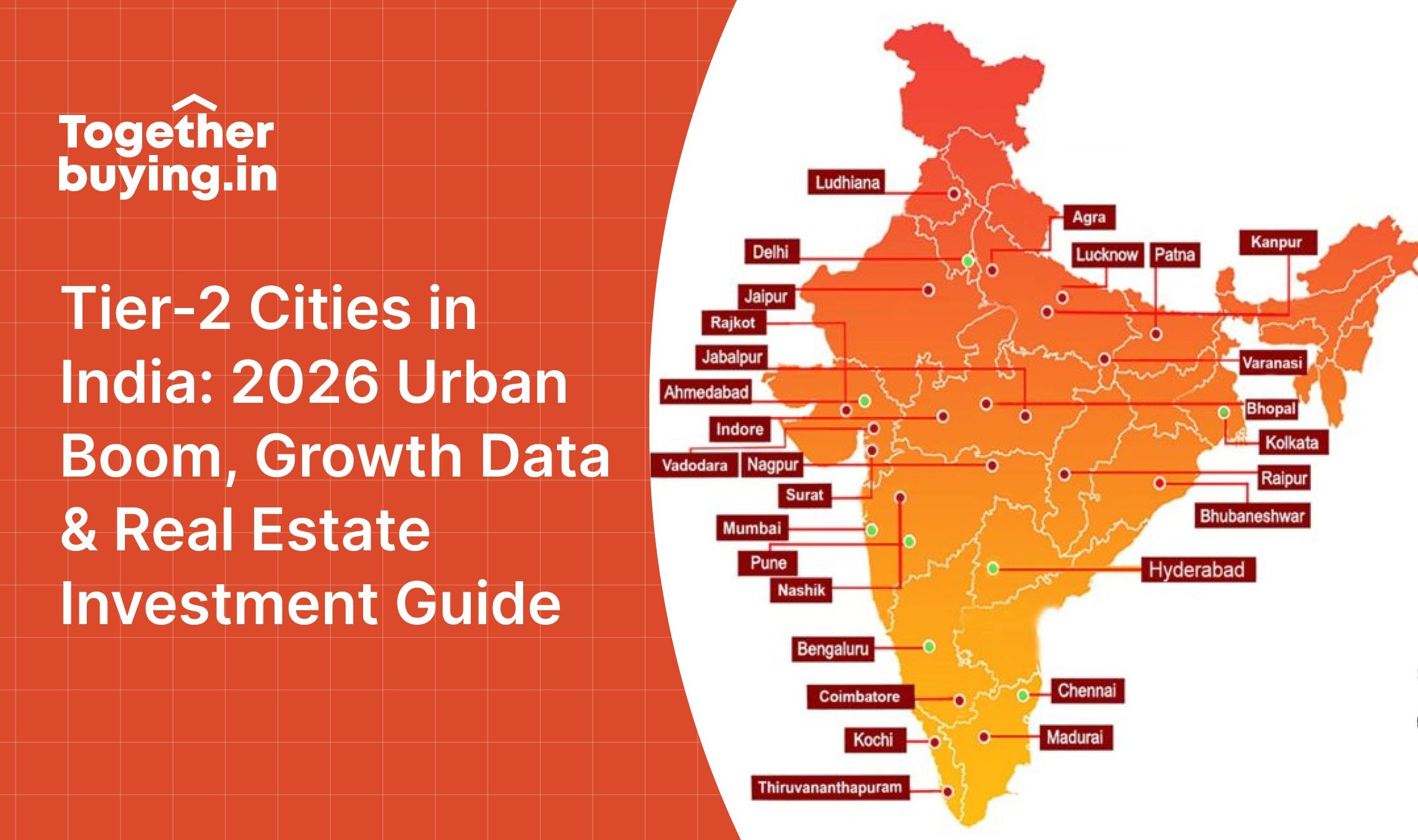 Why Tier-2 Cities Are India’s Next Urban Boom: 2026 Data, Growth & Investment Insights