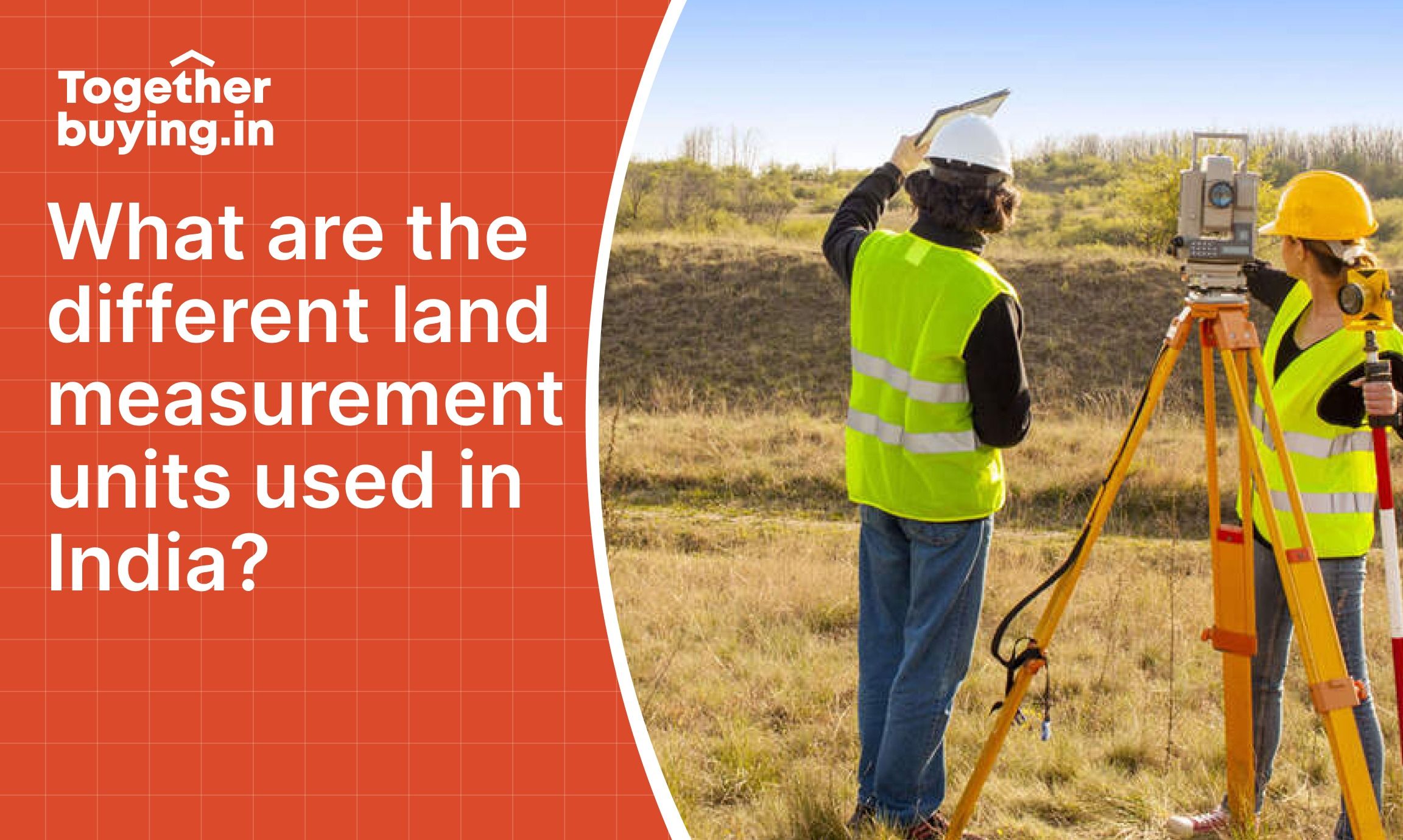 What are the different land measurement units used in India?