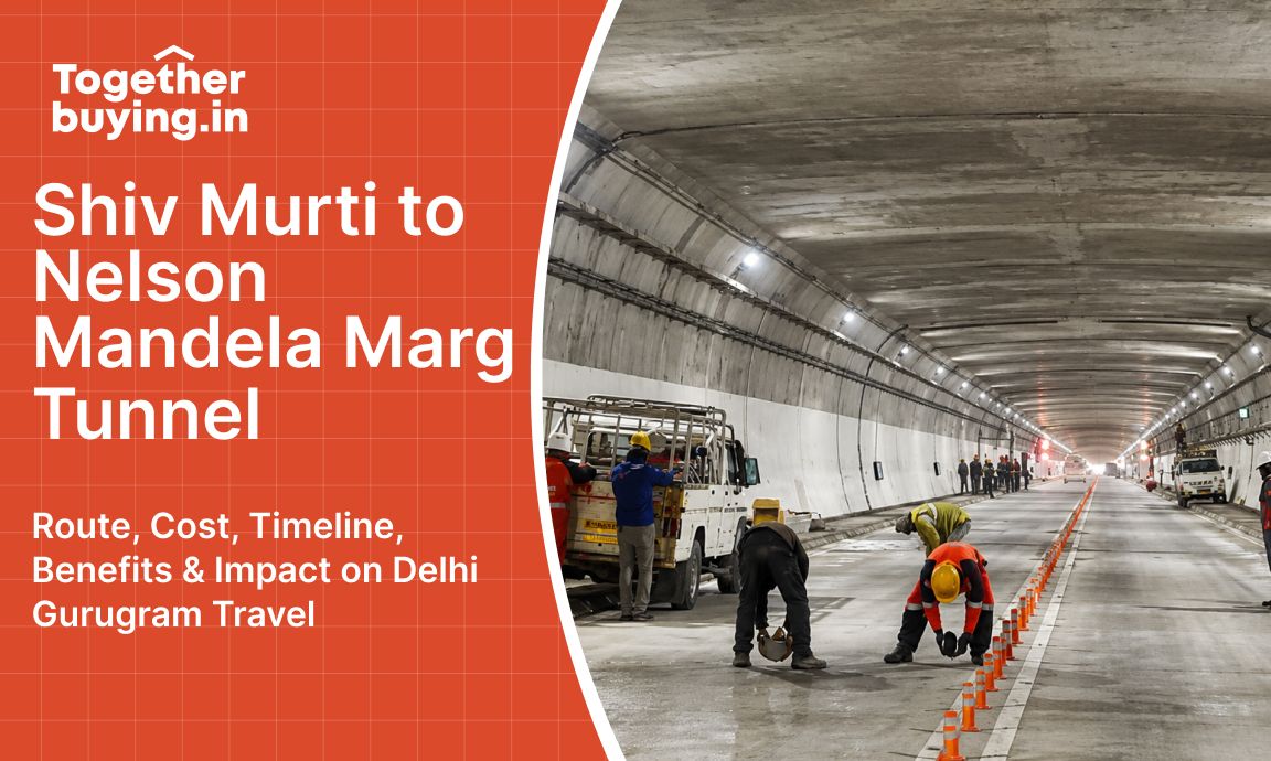 Shiv Murti to Nelson Mandela Marg Tunnel: Route, Cost, Timeline, Benefits & Impact on Delhi Gurugram Travel